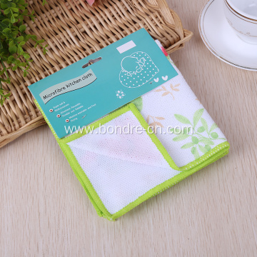 Printed Microfiber Towel With Nylon Mesh